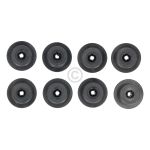 Korbrollensatz (8 stück) für unteren Geschirrkorb (4055072138)