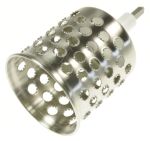 Feine Raspeltrommel für Küchenmaschine & Mixer DeLonghi KW711893 Zubehör, Edelstahl