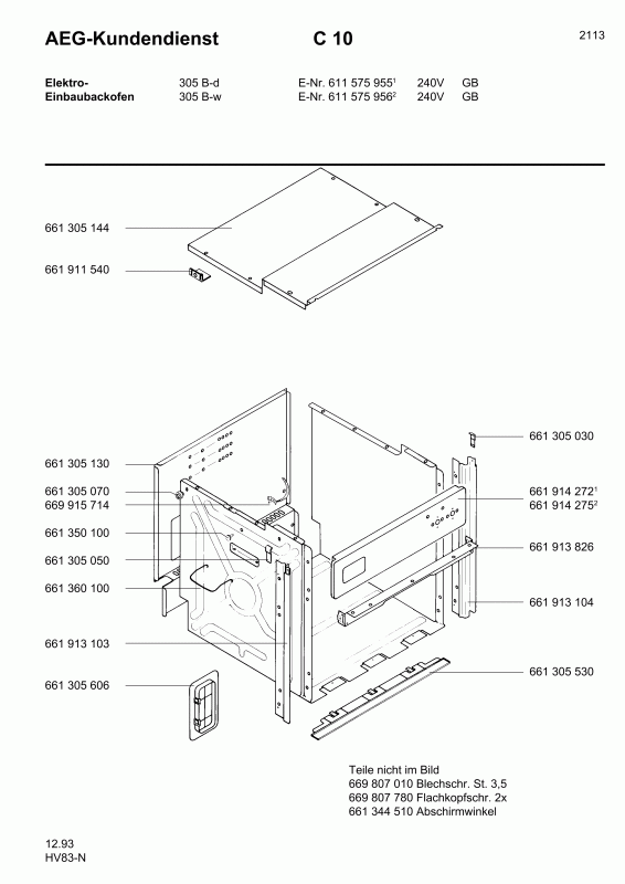 Ersatzteile_Competence_305_B_D_GB_61157595500_Bild_1