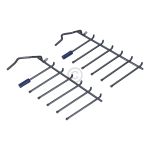 Klappstachel Set für Unterkorb SIEMENS 12034722 für Geschirrspüler