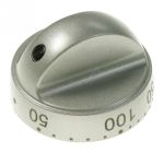 Bediendrehknopf für Ofen Amica 9070483 Silber Regelknopf