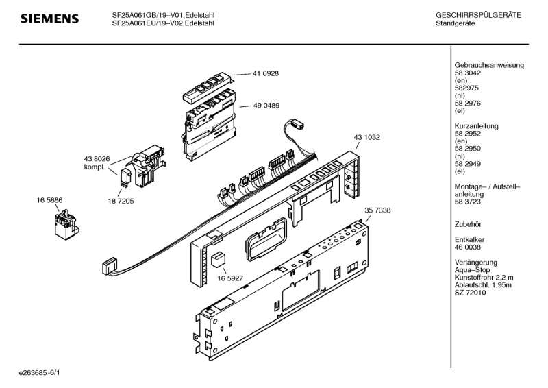 Ersatzteile_SF25A061GB_2F19_Bild_1