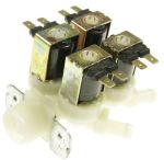 4fach-Elektroventil für Fagor Waschmaschine L34J000I9 Waschmaschinenventil