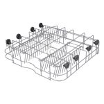 Unterer korb,metallig,silber Electrolux 140133729156 für Geschirrspüler