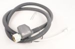 Zulaufschlauch Aqua-Control für Geschirrspüler Electrolux Aeg 140180589198 Metall 1825mm