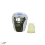 Knebel 3/8" Kaltwasser blau für Armatur KWC 84.103 Z 01