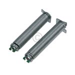 Türscharnierfedern SIEMENS 00754870 Farbcode grün mit Seilzügen für Geschirrspüler