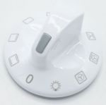 Bediendrehknopf für Ofen Amica 9043069 weiß