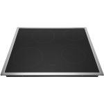 Glaskeramikfläche Edelstahl-Rahmen 00776582