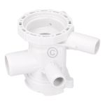 Pumpengehäuse für Ablaufpumpe SAMSUNG DC61-01674E in Waschmaschine