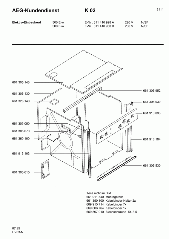 Ersatzteile_Competence_500_E_W_N_SF_61141095000_Bild_1