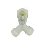 Doppelanschluss für Zulaufschlauch von Waschmaschine + Geschirrspüler