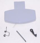 Weißer Türgriff für Whirlpool Dunstabzugshaube 482000030532