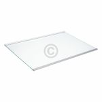 Glasplatte oben LG AHT73754316 500x332mm mit Leisten für Kühlschrank