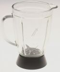 Glasbecher für Küchenmaschine & Mixer Whirlpool Indesit 482000090800 ohne Messer Mixen