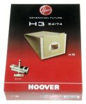 Papier-Staubbeutel H3 5 Stück für Trockner Candy Hoover 09020801 Filterbeutel H3