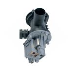 Ablaufpumpe mit Pumpenstutzen und Flusensiebeinsatz C00145315 Indesit Hotpoint