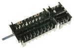 Ofenschalter 8+0 für Ofen AEG Electrolux 140020237016 Funktionswähler