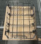 Unterkorb für Geschirrspüler Hisense/Gorenje 689205 Edelstahl