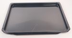 Tiefes Backblech für Ofen Beko Grundig Arçelik C00977590 schwarz, emailliert