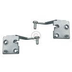 Türscharniere oben links rechts Whirlpool 484000001040 für Kühlschrank KühlGefrierKombination