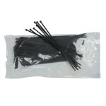 Kabelbinder 4,8x368mm schwarz 100 Stück - für den Außenbereich -