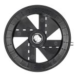 Left mop cleaning plate 201-2425-1085