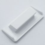 Weiße rechteckige Ein-/Aus-Taste für AEG Ofen 140063403012