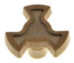 Drehtellerachse für Whirlpool Ofen 482000100014 Backofen