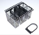 Besteckkorb dunkelgrau für Geschirrspüler Whirlpool/Indesit 482000023046 C00257140 COM