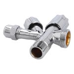 Kombi-Eckventil 3/8"x10mm 3/4" Schlauchanschluss BLUPARTS 10104808