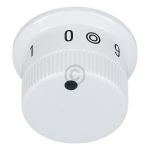 Drehgriff-Kochstelle WEISS, fuer Zonenheizung rund 00614741