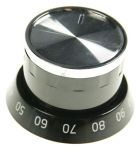 Minutenzähler-Knebel für Beko Ofen 250316377 Backofen-Bedienelement