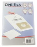 Nilfisk Staubsaugerbeutel 78602600 5 Stück + Filter für Nilfisk Staubsauger