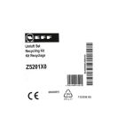 Fettfiltermatte Neff Z5201X0 11005750 545x280mm für Dunstabzugshaube