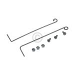 Federset für Trommeldeckel 481209498005 Bauknecht, Whirlpool, Ikea