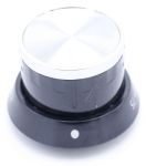 Ofenknebel Weiß für Backofen Beko C00875136 Bedienelement