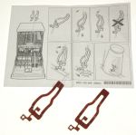 Kleinteilehalter Set für Oberkorb Bosch SGZ0IC00 17005519 in Geschirrspüler 2Stk