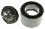 Klingenmesser für Küchenmaschine Delonghi KW717028 Komplett