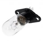 Lampe wie BOSCH 00606322 20W 230V mit Befestigungssockel 2x4,8mmAMP für Mikrowelle