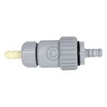 Rückflussverhinderer für Ablaufschlauch 12mmØ Kondenstrockner an Siphon