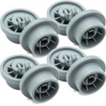 8 x Korbrollen Korbrollenset Spülmaschinen für Bosch  00165314 165314