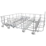 Geschirrkorb Unterkorb dunkelgrau, 4 Klappstacheln dunkelgrau 20002132