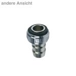 Schlauchverschraubung 3/4"x3/4" chrom für Siphon