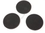 Schaumstoff-Motorfilter für Staubsauger Sqoon 1470670500 3 Stück kompatibel Nilfisk Modelle VP300/GD910/GD911